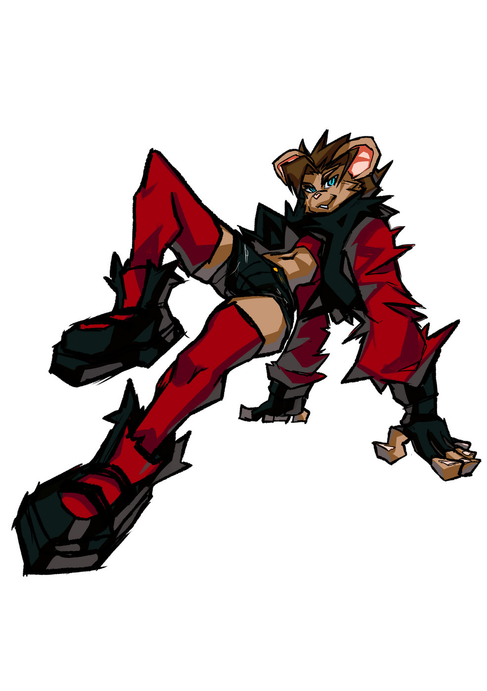 JSRF Rat By SlimeDoesArt