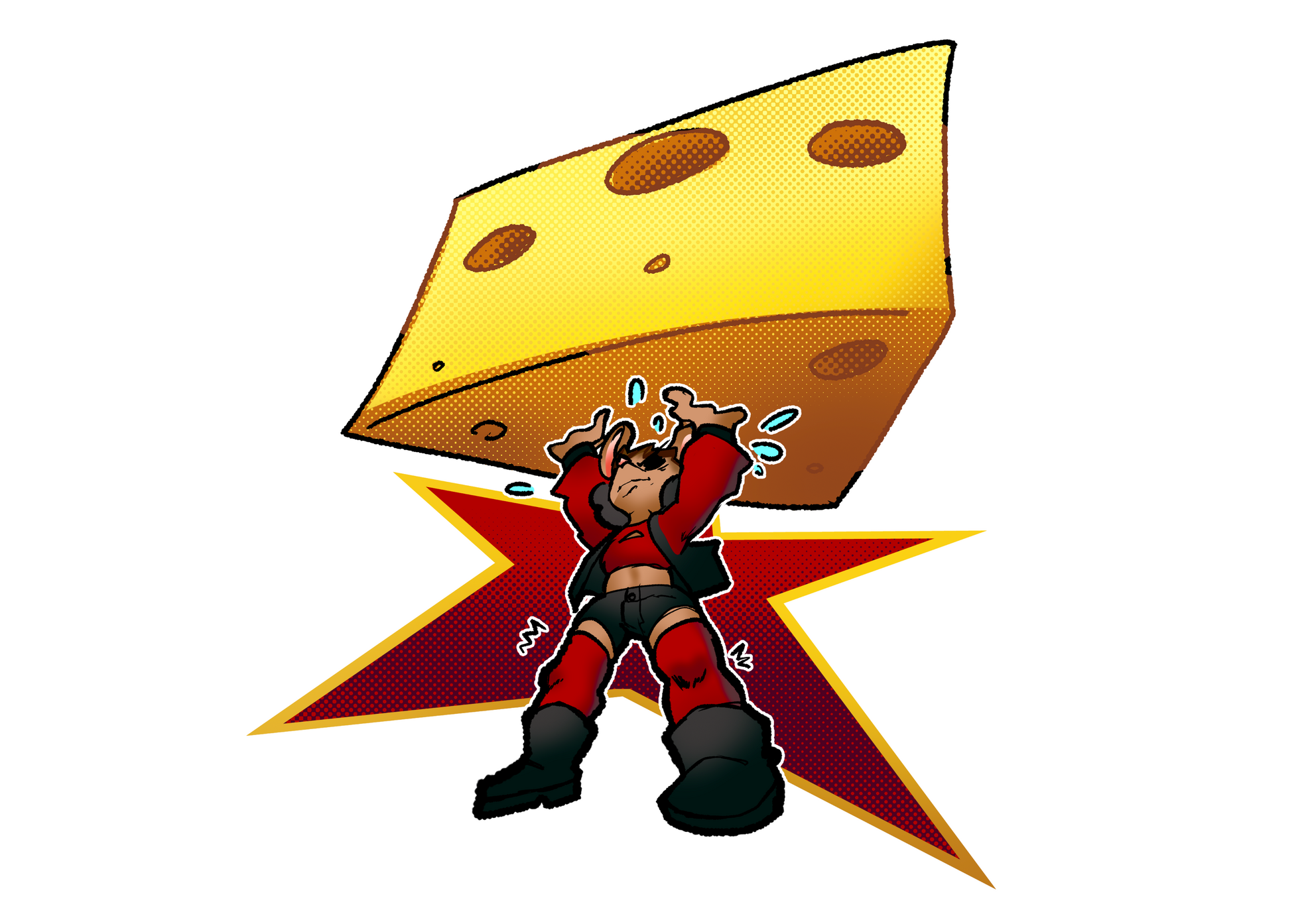 BIG CHEESE by SlimeDoesArt